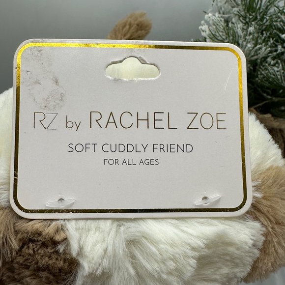 Rachel Zoe Plush Beige Brown Puppy Dog Stuffed Animal Soft Cuddle Friend - Picture 7 of 8